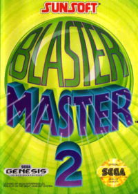 Blaster Master II Sega Genesis US box art